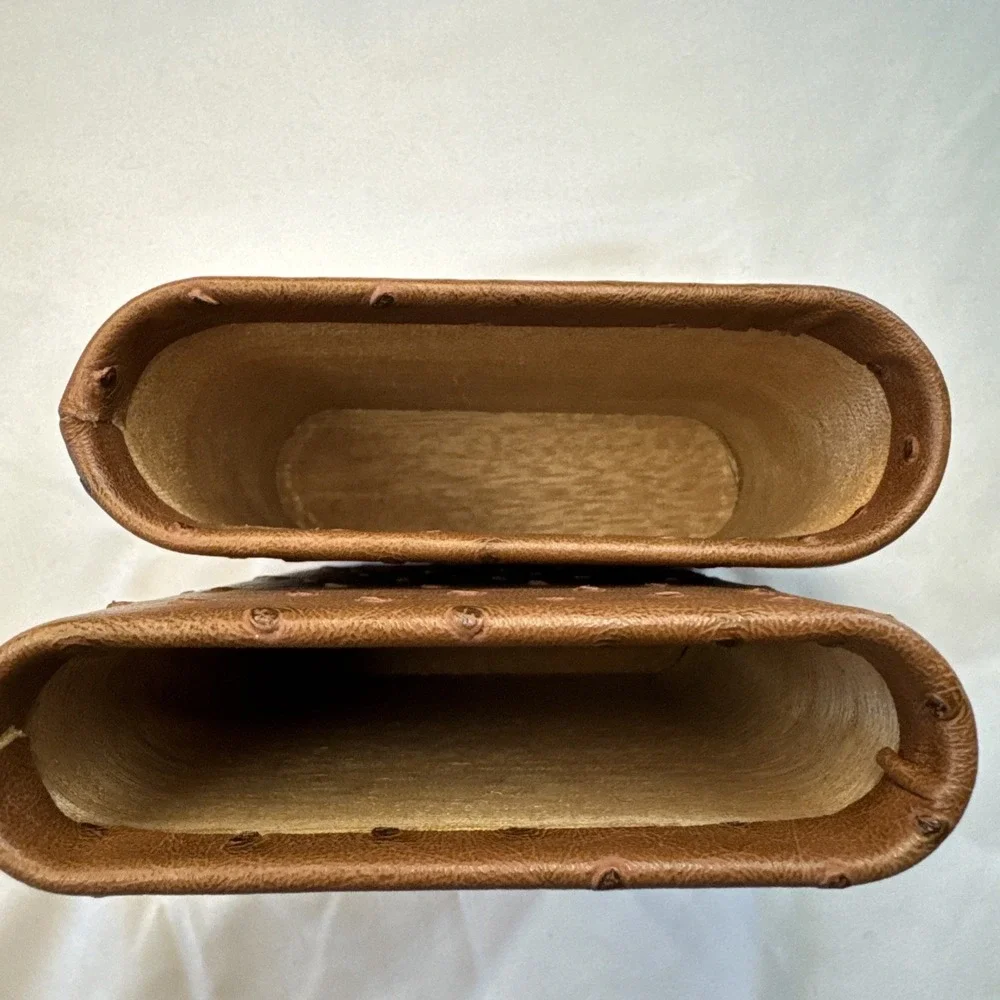 Rocky Patel Premium Ostrich‎ Leather Cedar Lined Case Travel Carrier